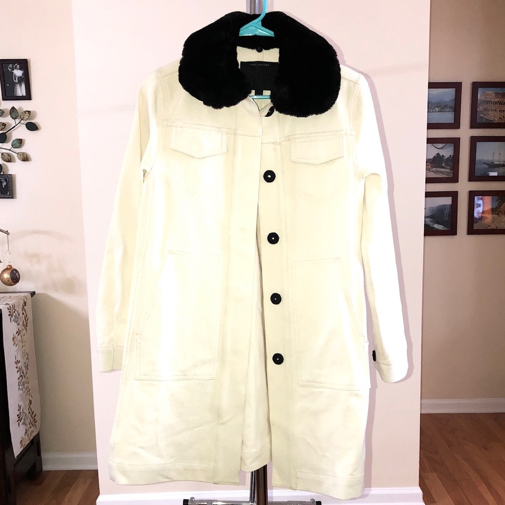 Marc Jacobs Denim Long Sleeve Button Front